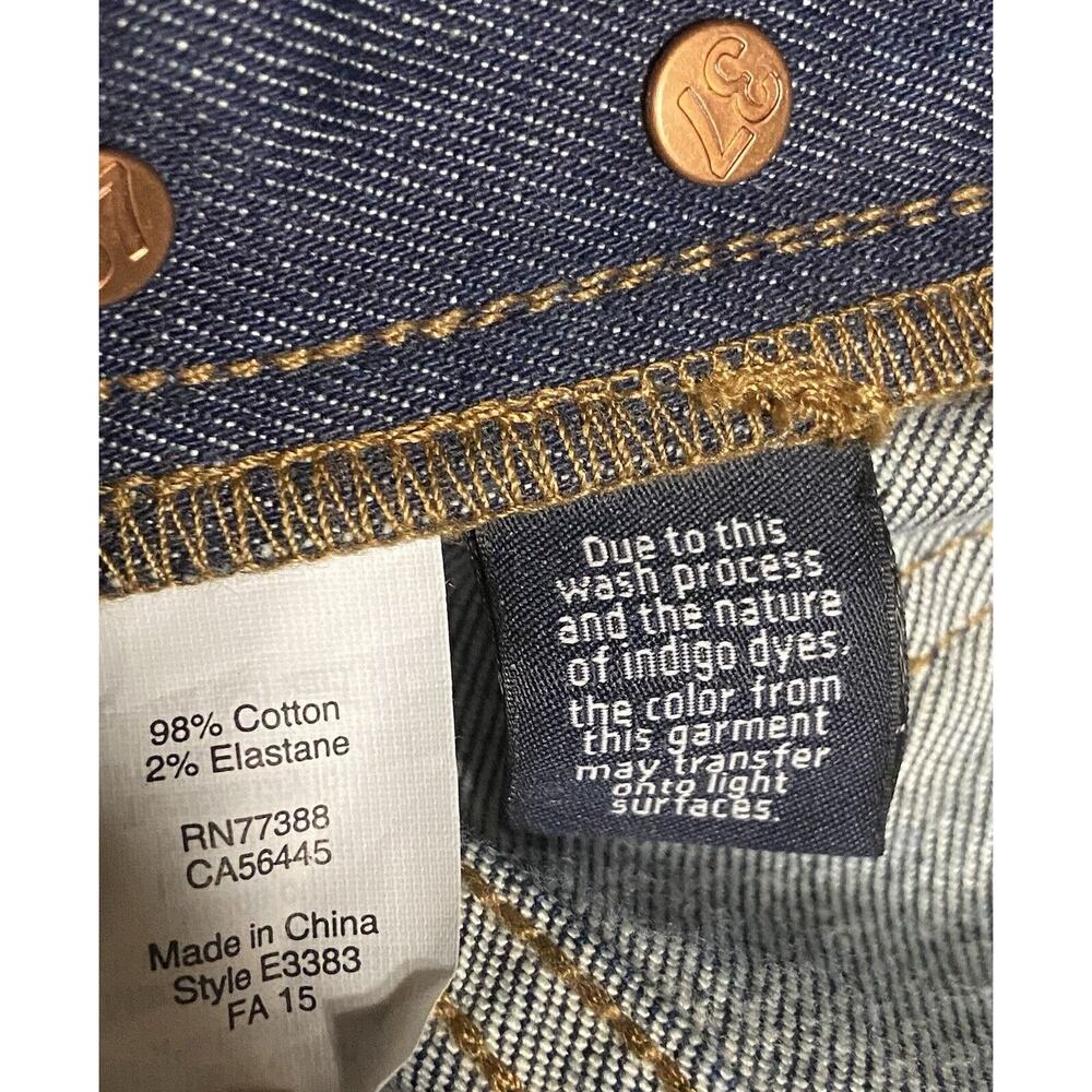 Madewell Overall Medium Flea Market Flare Denim in Dark Washed indigo Baggy Y2K - Picture 5 of 13